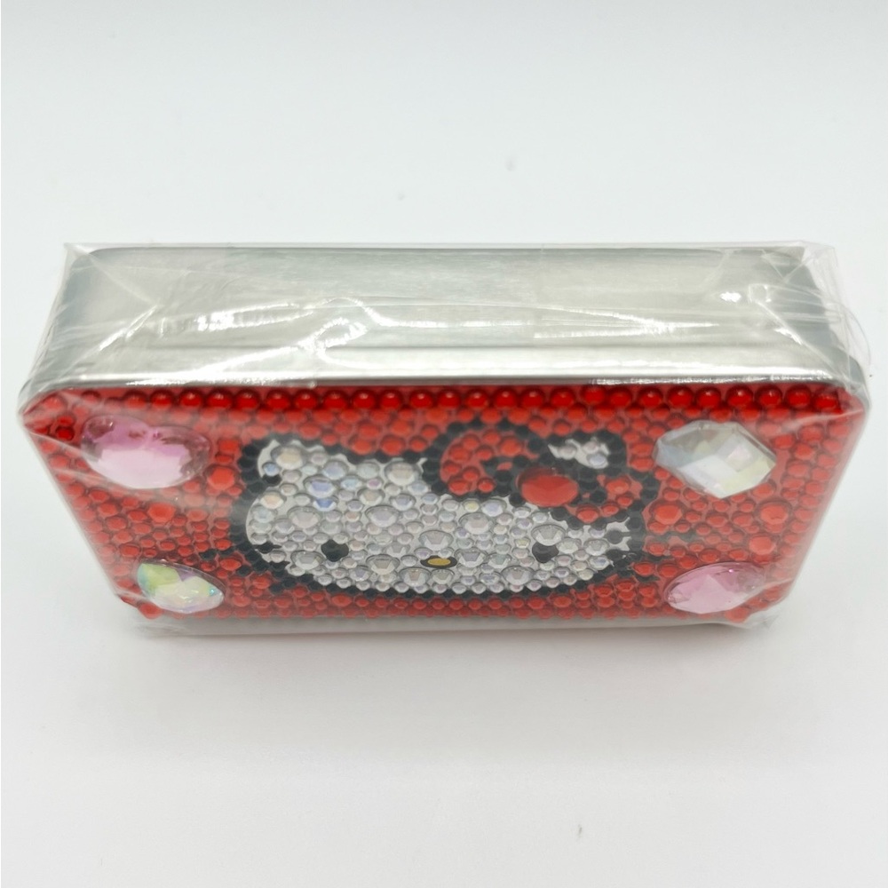 Hello Kitty Rhinestone Tin Csse - Picture 3 of 5